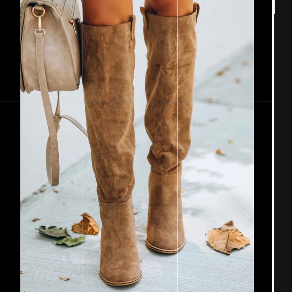 Vici Slouchy Camel Boots